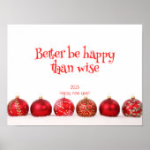 Beter gelukkig zijn dan wijs blij poster van het n (Voorkant)