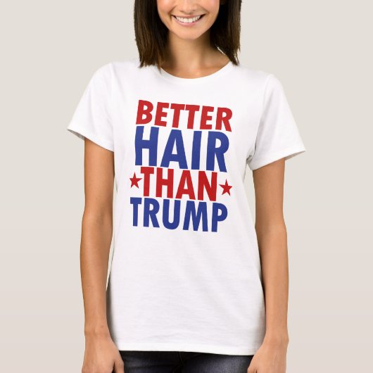 Beter haar dan Trump T-Shirt (Voorkant)