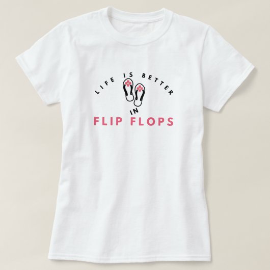 Beter in Teenslippers Basic T-Shirt (Design voorkant)