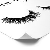 Beter laat dan lelijk, grappig Poster, Makeup Poster (Hoek)