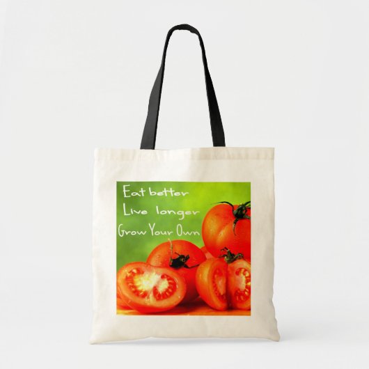 BETER LEVEND LANGER TOTE BAG (Voorkant)
