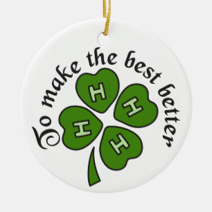 Beter maken keramisch ornament