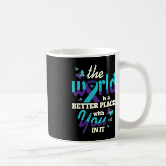 Beter met zelfmoordbewustzijn geestelijke gezondhe koffiemok