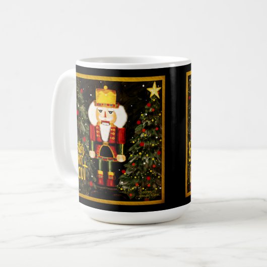 Beter niet Pot Notenkraker Inspirivity Koffiemok (Voorkant links)