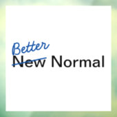 Beter normaal — autowrakken raamsticker (Vel 3)