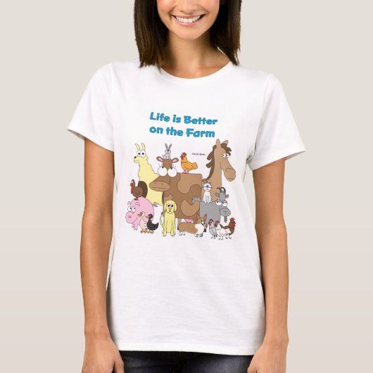 Beter op het Boerderij - Shirt (Voorkant)