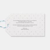 Beter samen BEWERKBARE KLEUR Save the Date Label Cadeaulabel (Achterkant Horizontaal)
