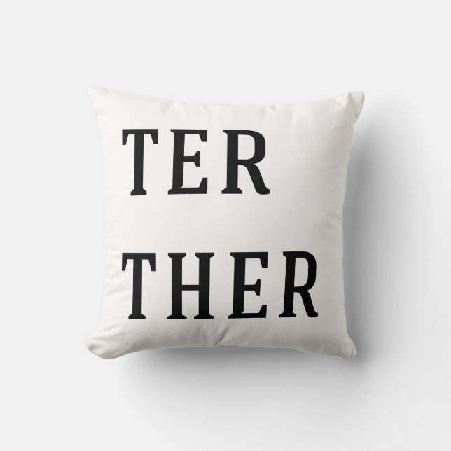 Beter samen kussen voor paren (Voorkant)