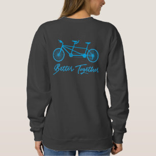 Beter samen Leuk Tandem Fietsen Trui