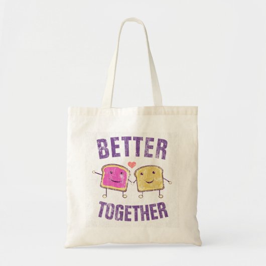 Beter samen PBJ Tote Bag (Voorkant)