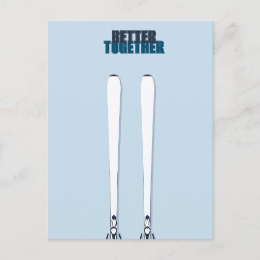 Beter samen skipaar briefkaart (Voorkant)