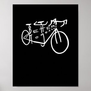 Beter Samen White Minimaal Esthetisch Poster