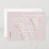 Beter script weergeven briefkaart (Voorkant / Achterkant)