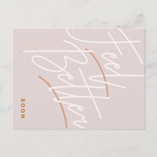 Beter script weergeven briefkaart (Voorkant)