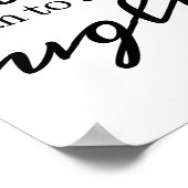 Beter te laat dan lelijk te komen poster (Hoek)