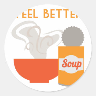 Beter voelen ronde sticker