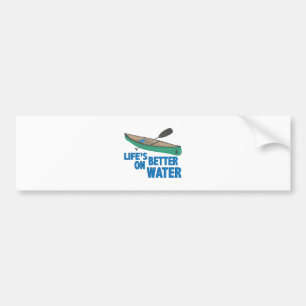 Beter water bumpersticker