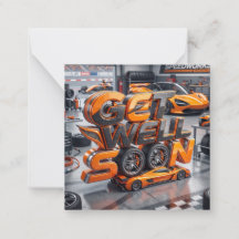 Beter Wensen Kaart voor Autocoureur Liefhebber #6