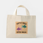 Beter Werelden Mini Tote Bag (Achterkant)