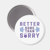 Beter winkelen dan spijt magneet (Voorkant / Achterkant)