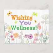 Beter worden gewenst briefkaart (Voorkant)