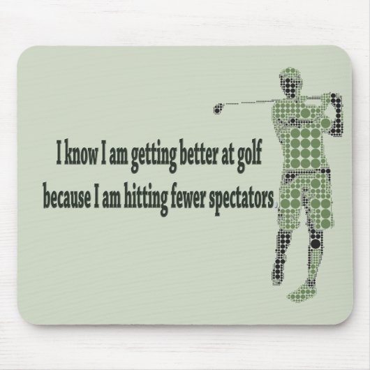 Beter worden op Golf Muismat (Voorkant)