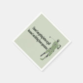 Beter worden op Golf Servet (Hoek)