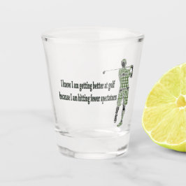 Beter worden op Golf Shot Glas