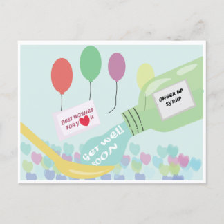 Beter Worden Siroop Ansichtkaart Briefkaart