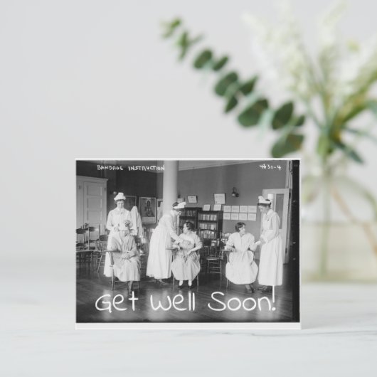 Beter Worden Verpleegsters Ansichtkaart Briefkaart (Staand voorkant)