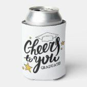 Betere Afstuderen Graphics Beste Graduation Party Blikjeskoeler (Blikje Voorkant)