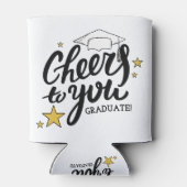 Betere Afstuderen Graphics Beste Graduation Party Blikjeskoeler (Achterkant)