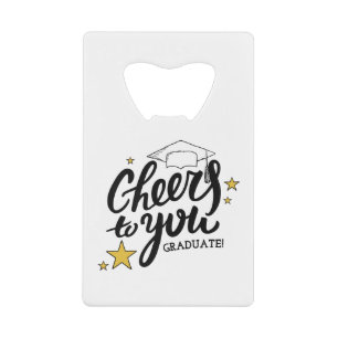 Betere Afstuderen Graphics Beste Graduation Party Kredietkaart Flessenopener