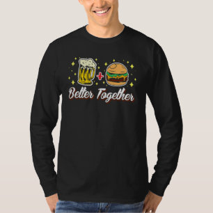 Betere combinatie van bier en Burger Burger Yunkie T-shirt