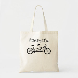 Betere combinatie van tandem cycli tote bag