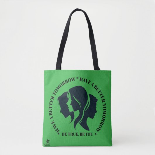 BETERE DAGEN STYLED CANVAS TAS (Voorkant)