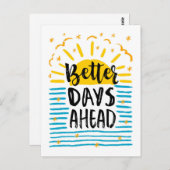 Betere dagen voor briefkaart (Voorkant / Achterkant)