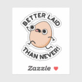 Betere hulp dan nooit grappige eicspun sticker (Vel)