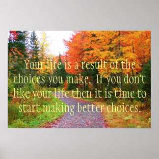 Betere keuzes maken poster