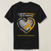 Betere MS geeft MS multiple sclerose sensibiliseri T-shirt (Design voorkant)