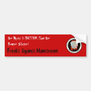 Betere muziekBumpersticker Bumpersticker