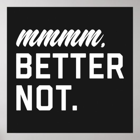 Betere niet grappige prijsopgave poster (Voorkant)