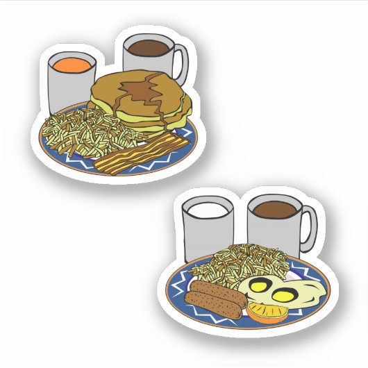 Betere ontbijtmaand sticker (Voorkant)