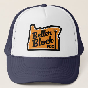Betere PDX-Logo Trucker Hat blokkeren Pet