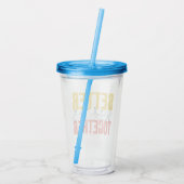 Betere samenwerking acryl drinkbeker (Achterkant)