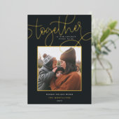 Betere samenwerking | folie feestdagenkaart (Staand Voorkant)