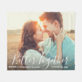 Betere samenwerking | Foto van Whimsy Typography C Fleece Deken (Voorkant (Horizontaal))