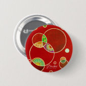 Betere samenwerking ronde button 5,7 cm (Voorkant /achterkant)