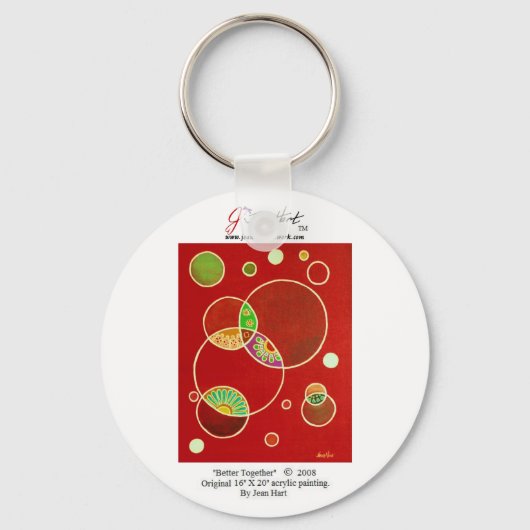 Betere samenwerking sleutelhanger (Voorkant)