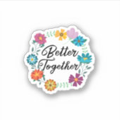 Betere samenwerking sticker (Voorkant)